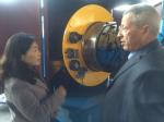 Bright Wire High Speed Wire Drawing Machine 122KW * 10 AC Motor 1.5 ~ 40 Ton