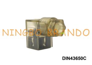 China DIN 43650 Type C DIN43650C Solenoid Valve Coil Connector 24VDC factory