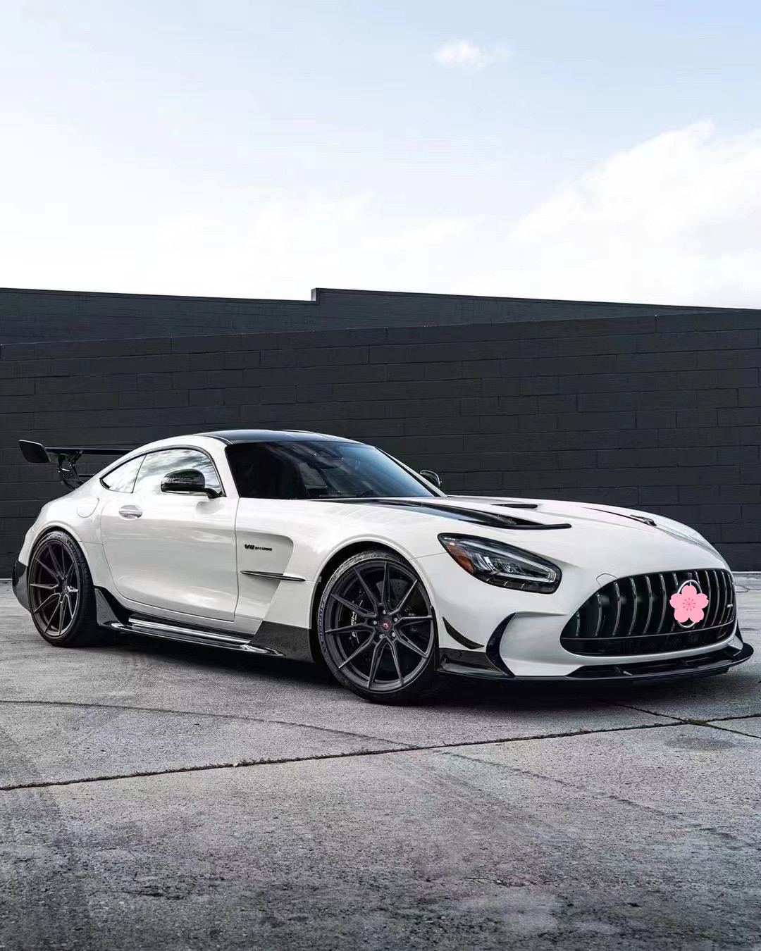 Auto Parts for Mercedes AMG GT GTC GTS Body Kit AMG GT Upgraded Black Series Style Front and Rear Bumper Spoiler Hood Body Kit