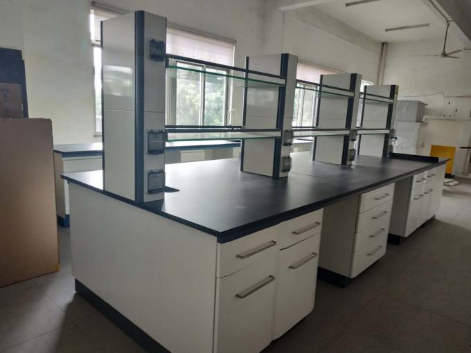 9 Feet Long All Steel Laboratory Central Table Island Workbench with ISO Certification 2