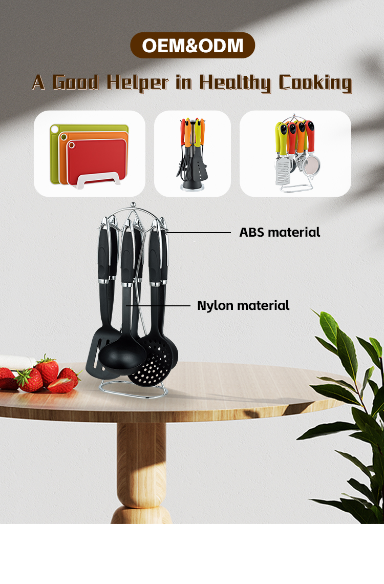 Any Kitchen Any Style Sustainable Nylon Utensils with Cool Gadgets and Custom Accessories