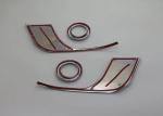 Mitsubishi ASX 2017 2018 Chromed Decoration Parts Fog Lamp Moulding And Bezel