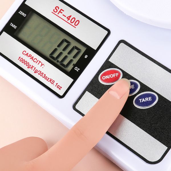 Accurate 5kg LCD Display Digital Kitchen Scale 1g High Precision Electronic Food Scale for Cooking Baking Battery Weighing