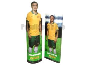 China Personalized Standee Display , Strong Structure Cardboard Floor Displays factory