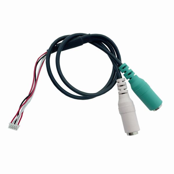 Female To PIN Type Aux Audio Cable 3.5mm Laptop Speaker TV Audio Connector Cable