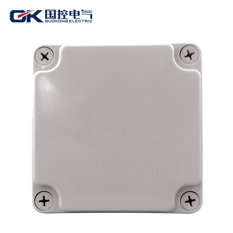 100*100*75mm Wall Mount Enclosure Box , 3 Way ABS Plastic Enclosure For Electronics
