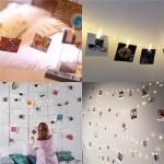 Photo Clip USB LED String Lights Fairy Lights Outdoor Battery Operated Led