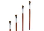 Weasel Hair Eyeshadow Blending Brush Bronzer Wooden Handle Aluminum Ferrule