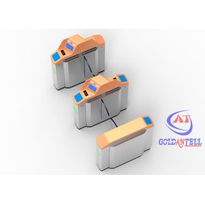 China LED Display Flap Barrier Gate 1 In 1 Out Two Way Automatic Access Control Gates System on sale China LED Display Flap Barrier Gate 1 In 1 Out Two Way Automatic Access Control Gates System on sale