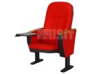 Confortable Red Color Padded Church Chairs Center To Center 580mm Size