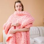 Textured Hand Arm Knit Yarn Merino Wool Chunky Twist Yarn
