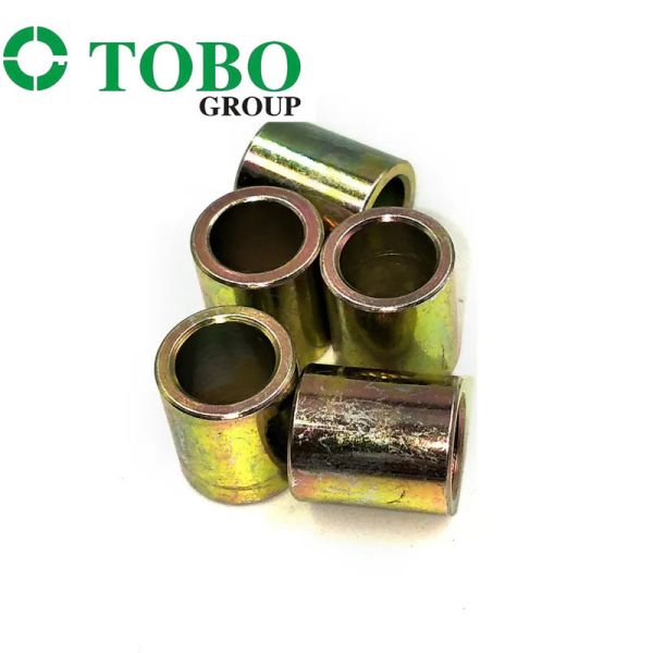 Customized high precision alloy copper sleeves bushing electroplated collar