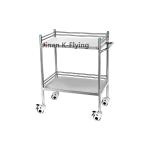 Mute Casters One Handle Medical Trolley Cart 100*50*88cm