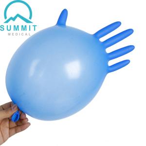 China EN374 Disposable Medical Powder Free Nitrile Examination Gloves factory