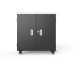 USB 36 Slots Lockable Charging Cabinet Storage And Charging Trolley