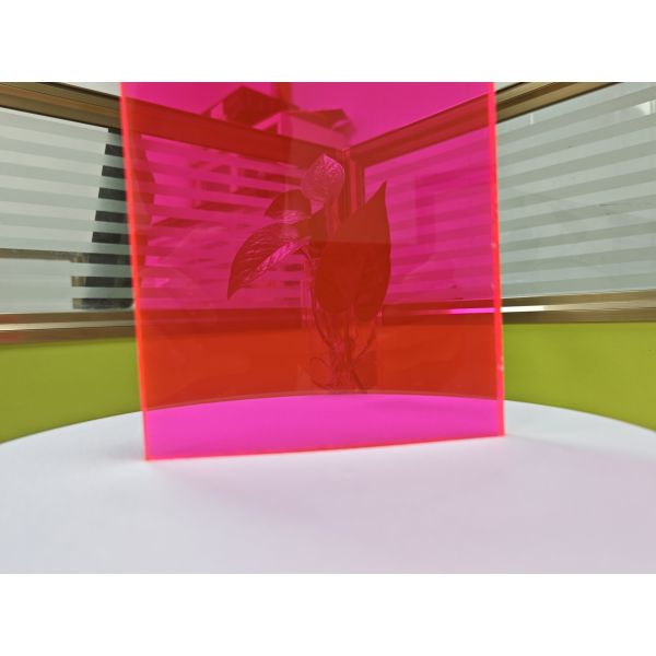 6mm Pink Solid Polycarbonate Sheets For Greenhouse