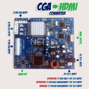 China CGA to Hdmi converter board factory