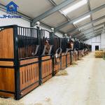 Modular Horse Stables With Bamboo / Pine Fillings European Horse Stalls