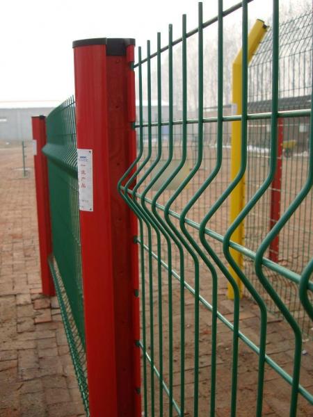 4.5 mm Wire Mesh Fence Security Welded Metal Mesh Fence Panel PVC Coated Galvanized