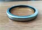 Metal Dust Iron Wiper Rubber Oil Seal , Blue Hydraulic Rod Piston Seal