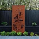 Custom Outdoor Anti Rust Corten Fence Panels Laser Cut For Wall Art