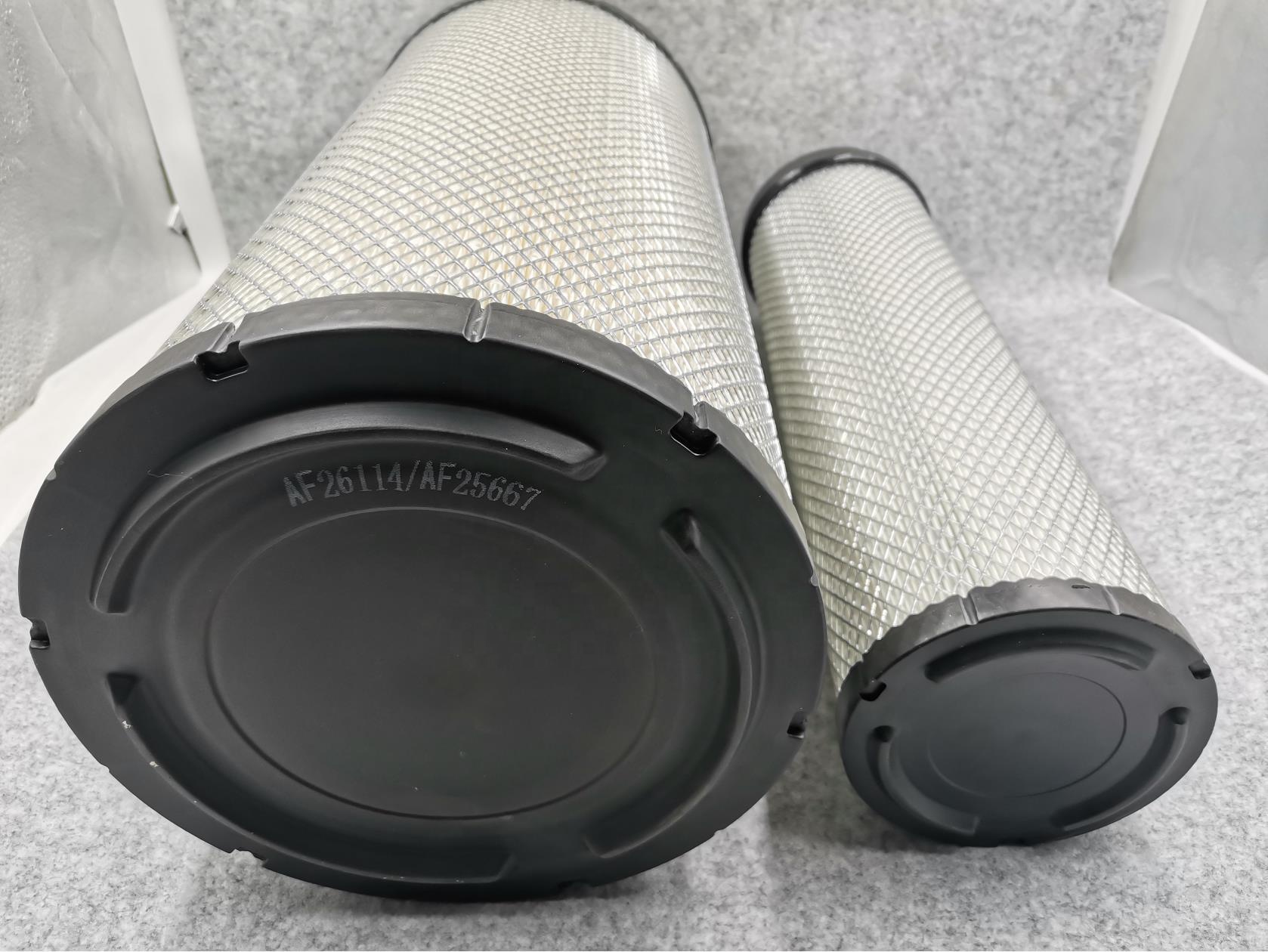 AF26114 AF25667 2447PU Deut z Air Compressor XC MG 215 Komatsu Excavator Air Filter 2.9kg