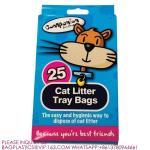 Hot Selling Supplier Plastic Cat Litter Liner Bag customized design pla cat
