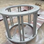 Forklift solid tyre press machine, TP200F-200TON