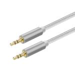 Phone Car Speaker MP4 3.5MM Audio Cable Nylon 1m Aux Cable For Headphones