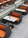 Cassette Hotel Restaurant Furniture Sofa Modern Contemporary Banquette Seating