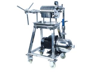 China SUS304 Stainless Steel Filter Press Machine Plate And Frame Liquid Precision factory