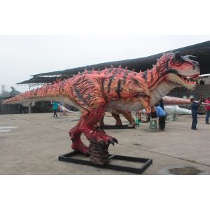 Remote Control Realistic Animatronic Dinosaur Carnotaurus Model Custom Support