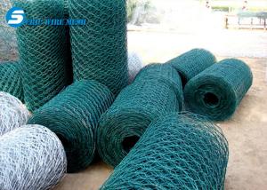 China Galvanized/PVC hexagonal wire mesh for Poultry fence factory