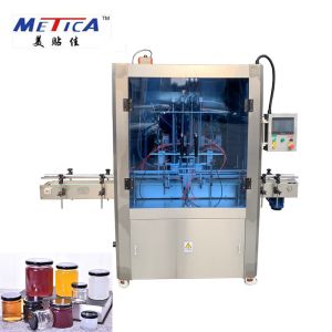 China Edible Oil Paste Honey Bottle Filling Machine 1000bph-1500bph Customized factory