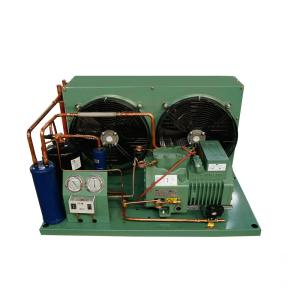 China Refrigeration 5hp 3hp Condensing Unit Equipment For Mushroom Cultivation Project factory