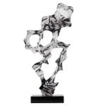 Fiberglass Abstract Resin Table Sculpture Decorative Art Craft