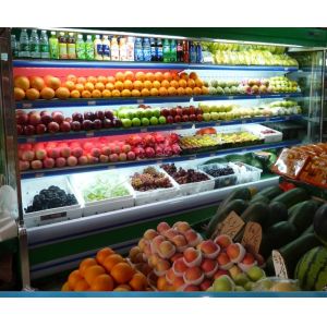 Dynamic Fan / Evaporator Open Multideck Open Chiller 3000 * 900 * 1980 with