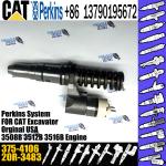 Hot sale fuel common rail injector 375-4106 3754106 20R3483 for Caterpillar