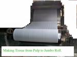 Customized Virgin Wood Pulp bathroom tissue paper Mother Roll 1 Ply