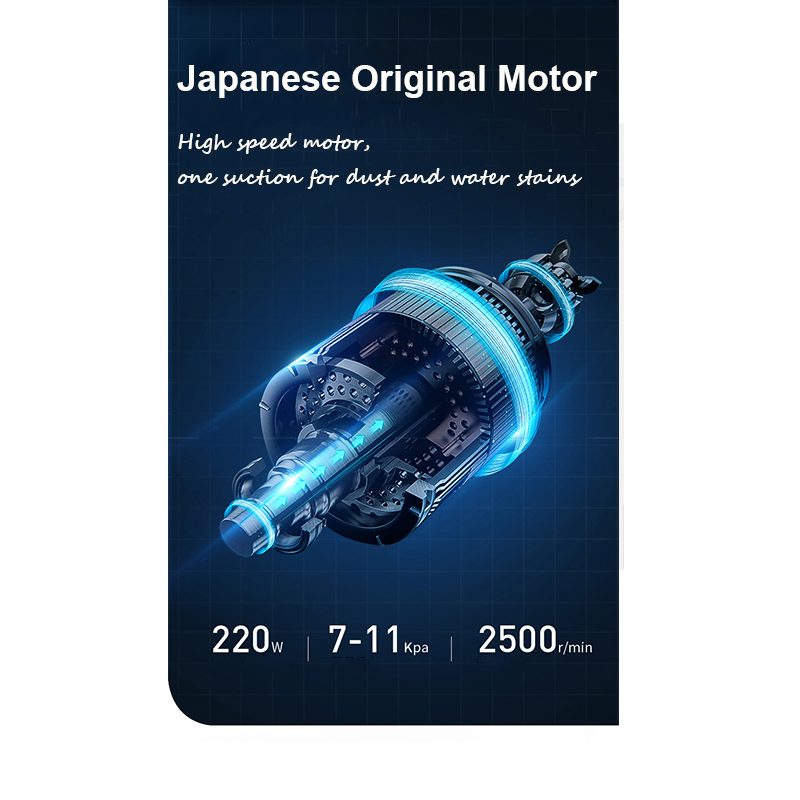Revolutionary 150W Cordless Cyclone Vacuum Cleaner for Wet Dry Hard Floor Cleaning