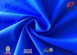 China Red Colour Polyamide / Nylon Spandex Fabric For Yoga Leggings factory