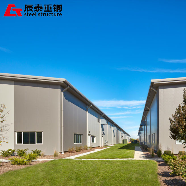 Large Span Fire Proof Prefabricated Steel Structure Warehouse