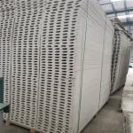 insulated glass magnesium hollow core 5950 x 1150 x 50mm for clean room