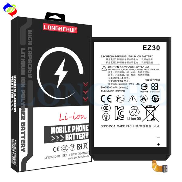 Stock Replacement Cell for Motorola Google Nexus 6 EZ30 Battery Dual IC