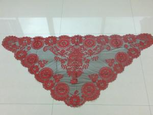 China Red Ivory veil lace mantilla Catholic church chapel headcovering Mass factory