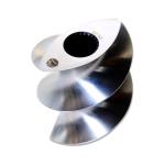 Co Rotating Twin Screw Extruder Elements , Extruder Screws And Barrels 92mm