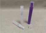 Empty Perfume Pump Sprayer Pen Shape Small Capacity Purple / Translucent Color