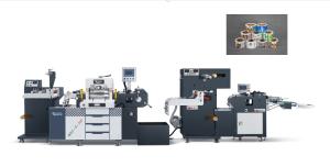 China 380V Flatbed Press Die Cutting Machine With Hot Stamping Function factory