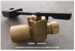 Fuel Tank Sounding Self-Closing Valve Fh-Dn40 Cb/T3778-99 Material-Bronze With