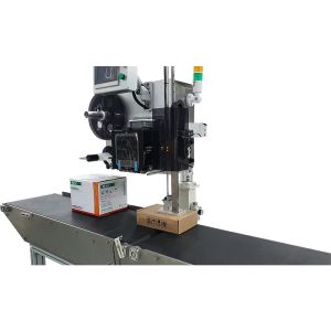 China Automatic Grade Advanced Tamp-Blow Labeling System for Perfect Label Application factory